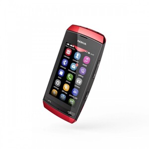 1200 Nokia Asha 305 red start menu