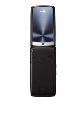 LG KF300 geopend achterkant