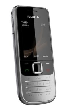 Nokia 2730 Classic drk magenta left side lean lowres