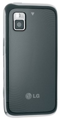 LG GM750 achterkant