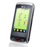 LG GW520 tilted