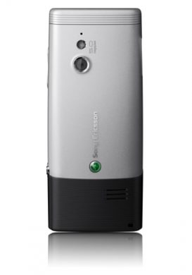 Sony Ericsson Elm achterkant verticaal metal zwart