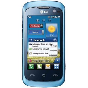 LG KM570 Cookie Music blue