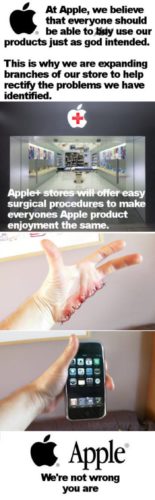 iPhone surgery