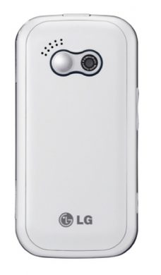 LG KS365 back
