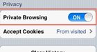 Safari in iOS 5 heeft speciale 'pornoknop'