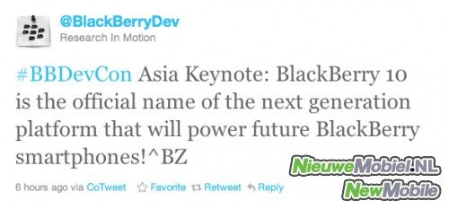 Blackberry tweet Blackberry tweet