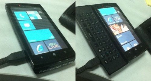 Sony Ericsson Windows Phone 7 prototype Sony Ericsson Windows Phone 7 prototype