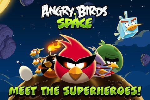 Eén van de recentste Rovio-hits: Angry Birds Space