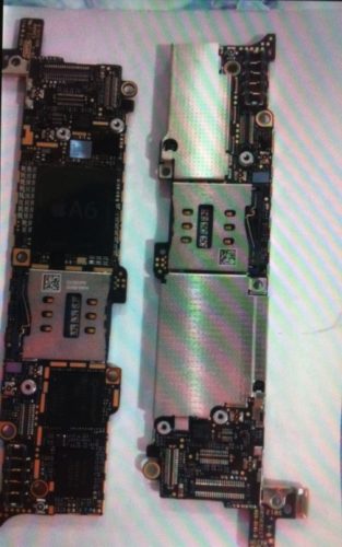 new iPhone logic board
