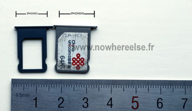 Nanosim, microsim tray