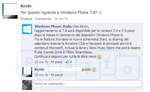 Windows Phone 7.8 functions