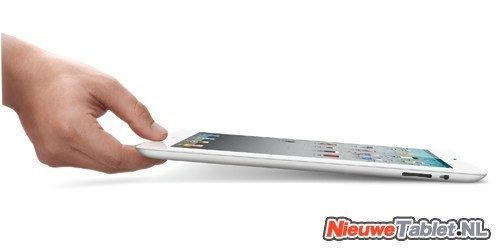 ipad2 white hand