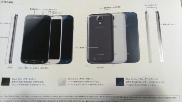 Samsung Galaxy S4 Blue Arctic