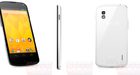 Google Nexus 4 in het wit opgedoken