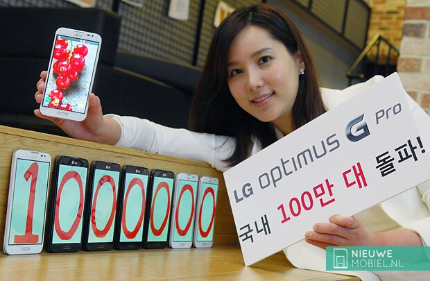 LG heeft met Optimus G Pro een verkoophit te pakken