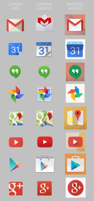 Android icons Moonshine