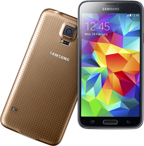 Samsung Galaxy S5 gold