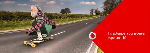 Vodafone 4G september