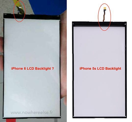 iPhone 6 LCD Backlight