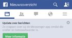 Facebook laat binnenkort alleen berichtjes via Messenger-app toe