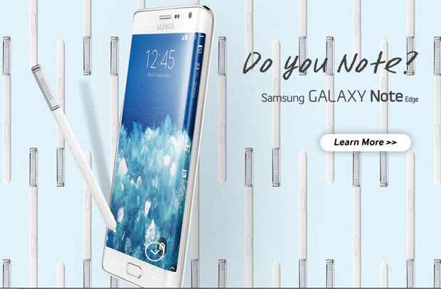 Samsung Galaxy Note Edge - Do you Note? Samsung Galaxy Note Edge - Do you Note?