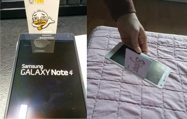 Samsung Galaxy Note 4 businesscard