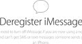 ts Deregister Imessage Apple