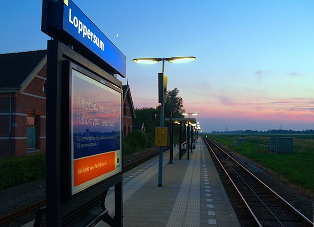 Loppersum train station