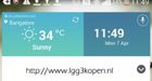Opgedoken screenshot LG G3 duidt op 'flat design' van Optimus UI