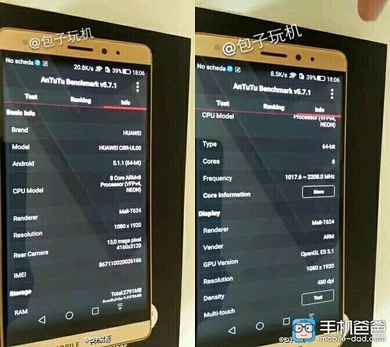 Huawei CRR-ULl00 Huawei CRR-ULl00