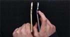 Apple iPhone 6s behuizing alvast getest op doorbuigen