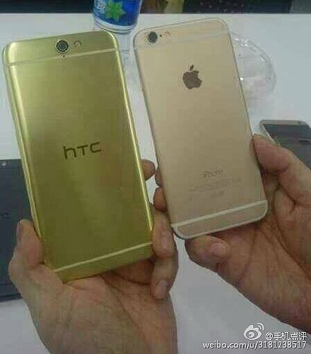 HTC Aero A9 vergelijking met iPhone 6