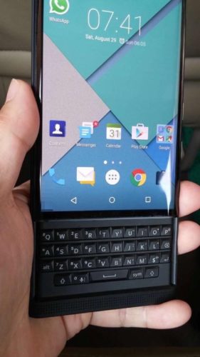 BlackBerry Venice BlackBerry Venice front open screen on