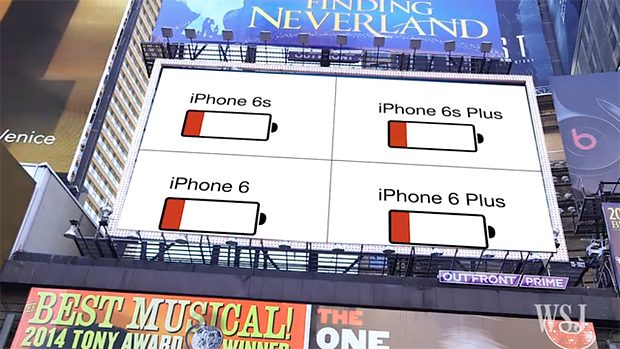 iPhone 6s battery life