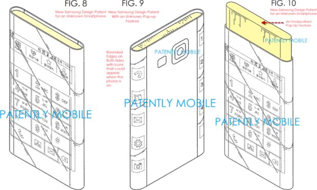 Samsung Galaxy S Edge patent