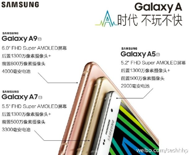 Samsung Galaxy A9 specs