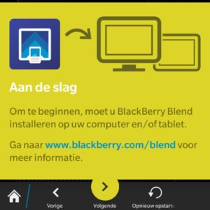 BlackBerry Blend on OS 10