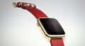 ts Pebble Time Steel goud rood