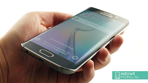 Samsung Galaxy S6 edge in hands