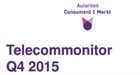 Telecommonitor Q4 2015: minder sms'jes, meer data