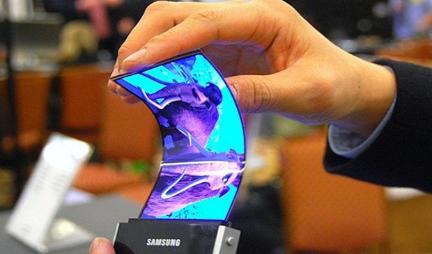 Samsung flexibel scherm