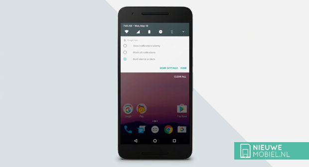 Android N notificaties