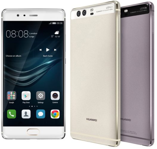 Huawei P9 vingerafdrukscanner voorop