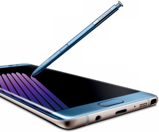 Samsung Galaxy Note 7 blauw Samsung Galaxy Note 7 blauw