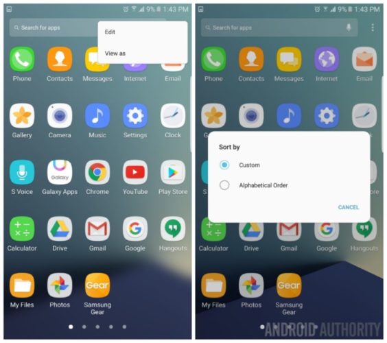 Samsung Galaxy Note 7 Grace UX TouchWiz