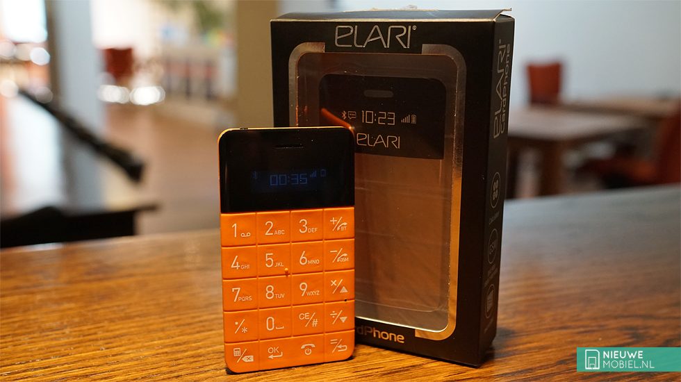 Телефон elari cardphone обзор