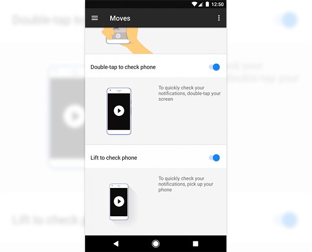 Google geeft Pixel Double-tap en Raise-to-wake