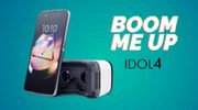 Verpakking nieuwe Alcatel Idol 4, 4+ en 4S doet dienst als VR-bril