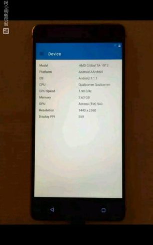 Nokia 8 specs